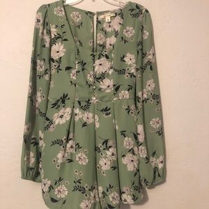 Floral romper